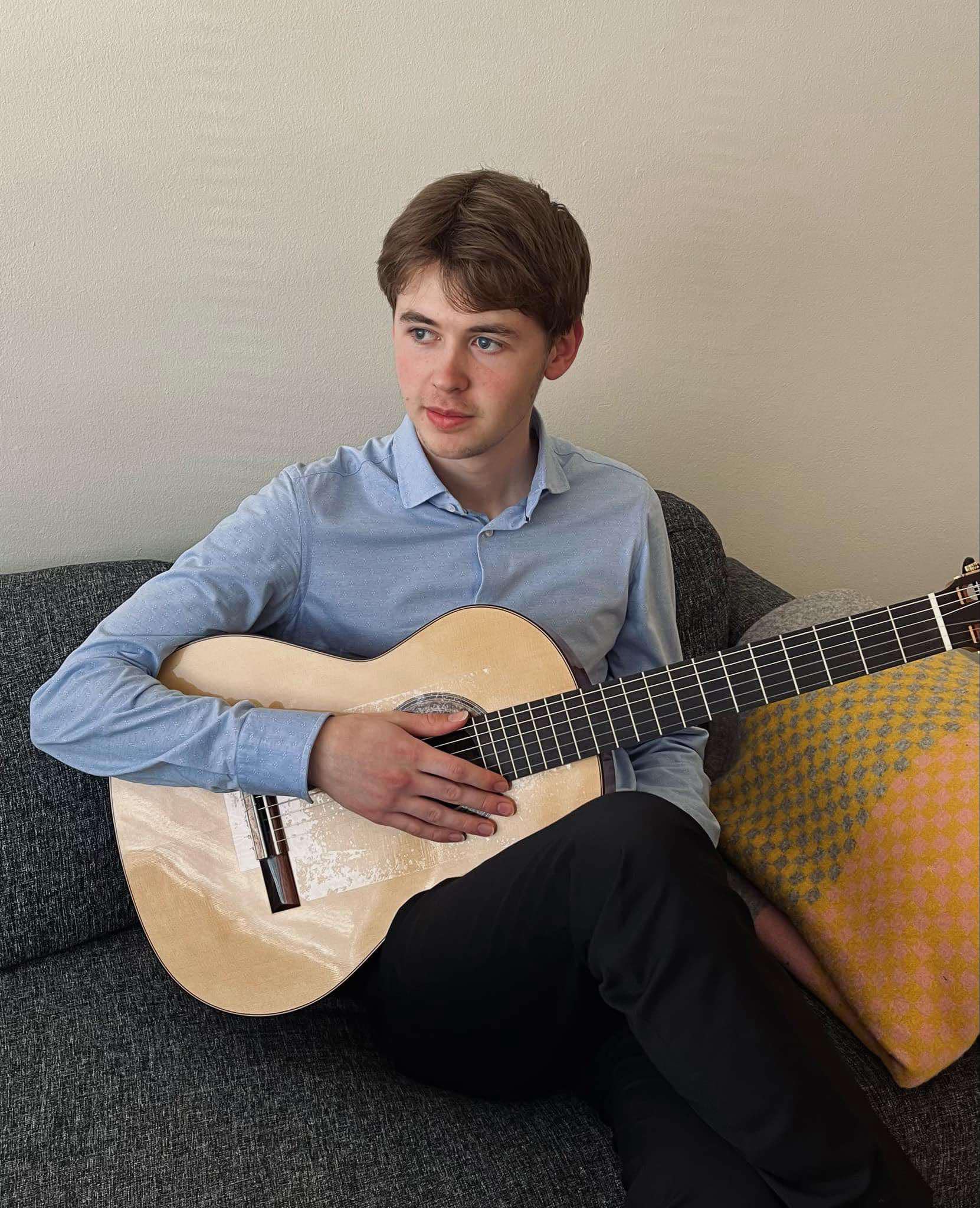 Marius Fedje. Bilete: Kulturnatt Etne 2025